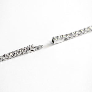 18K White Gold 2-Piece Convertible Diamond Riviera Necklace