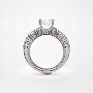 18K White Gold Star 129 Diamond Engagement Ring