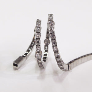 Antique Platinum Diamond Tennis Bracelet