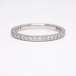 Platinum Diamond Wedding Band