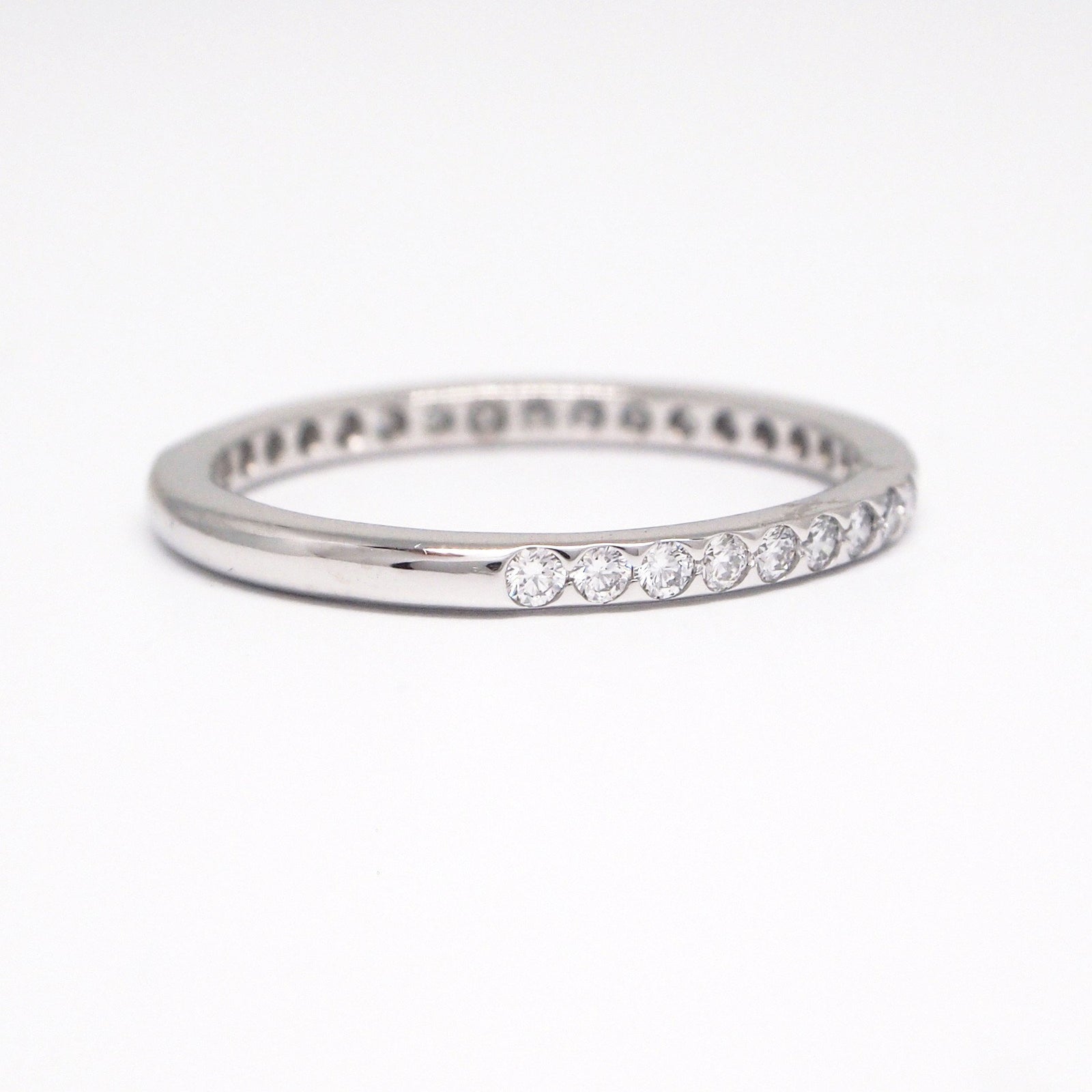 Platinum Diamond Wedding Band