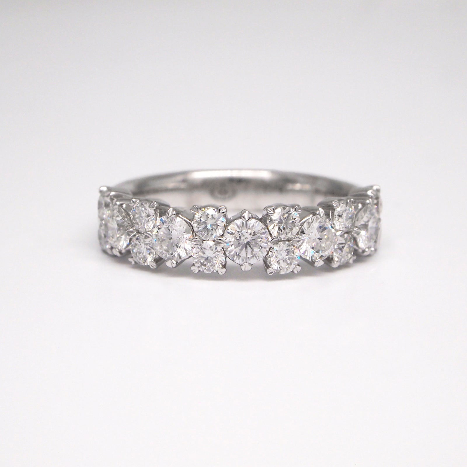 Christopher Designs 18K White Gold Diamond Band