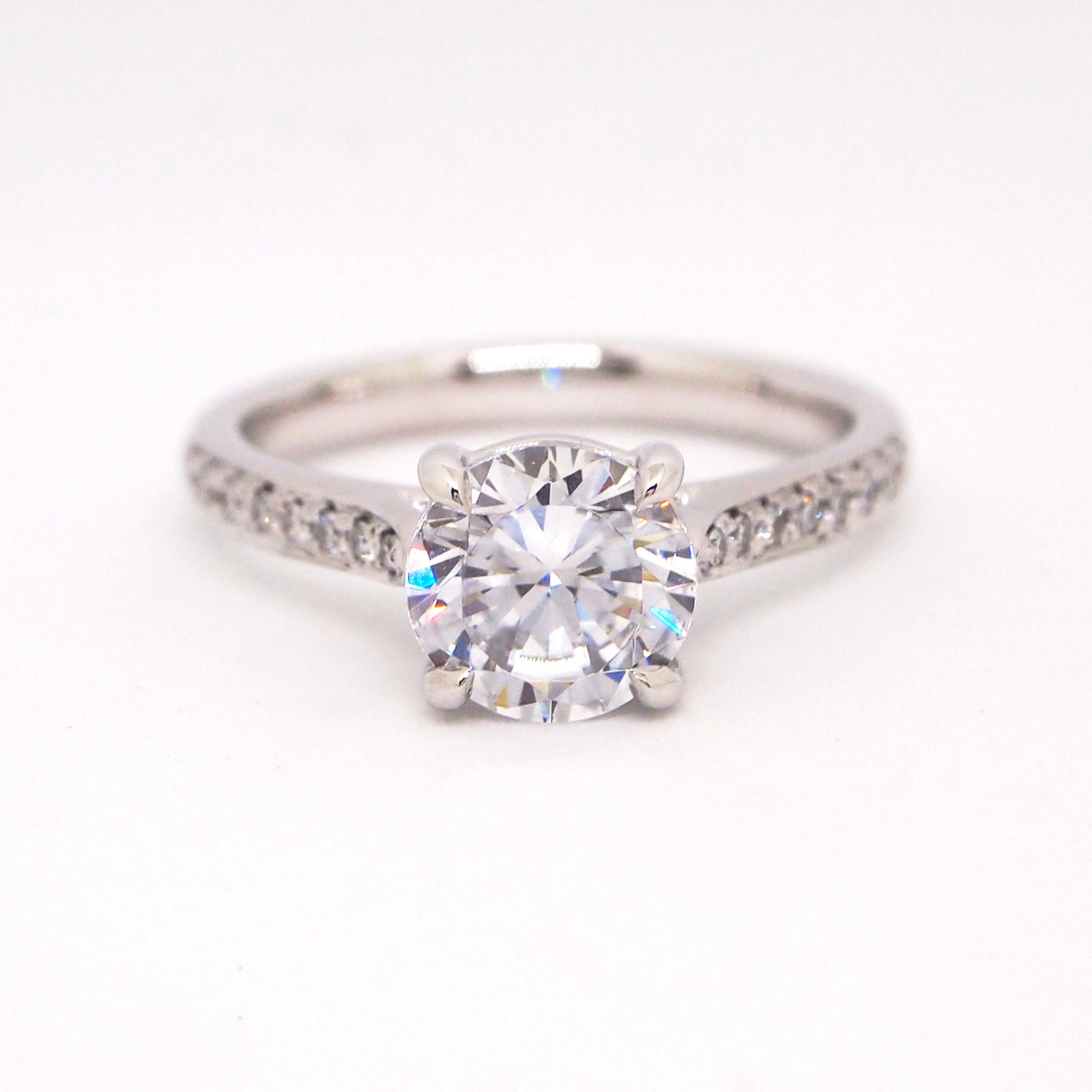 Platinum Diamond Solitaire Engagement Ring