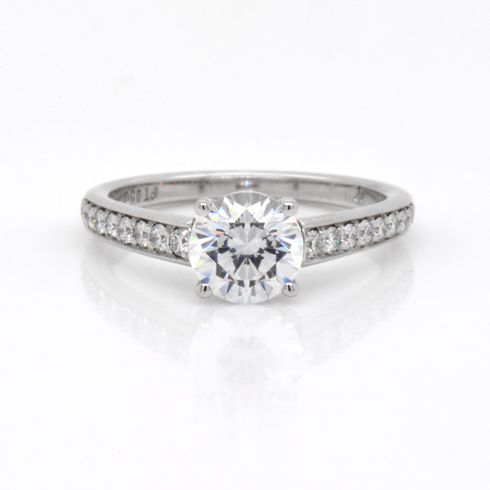 Platinum Diamond Engagement Ring
