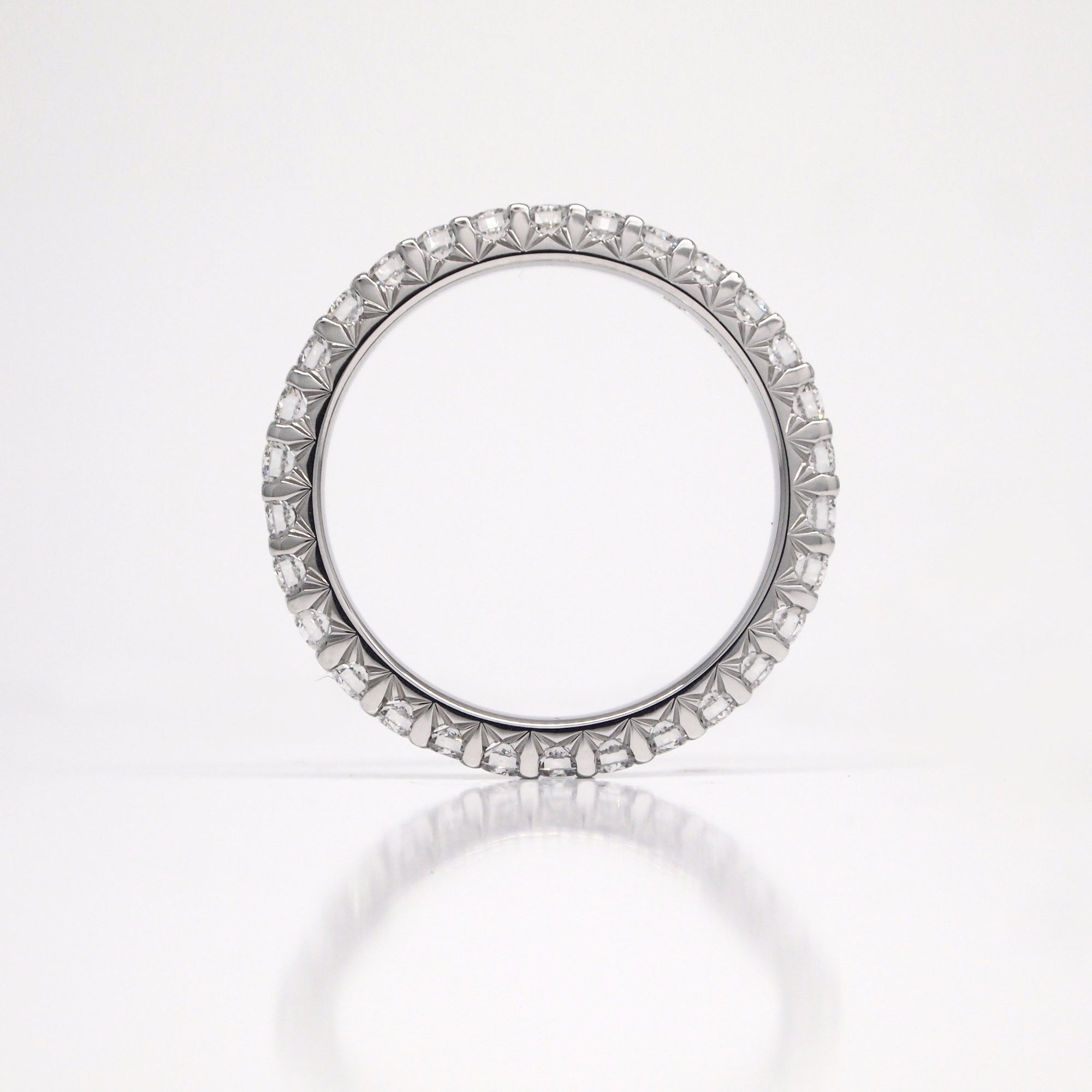 Platinum Diamond Eternity Wedding Band