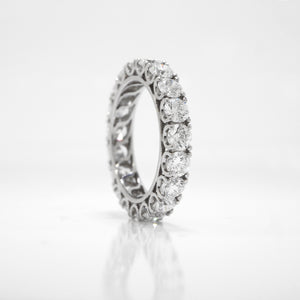 Platinum Diamond Archway Eternity Band