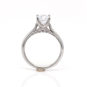 Platinum Diamond Solitaire Engagement Ring