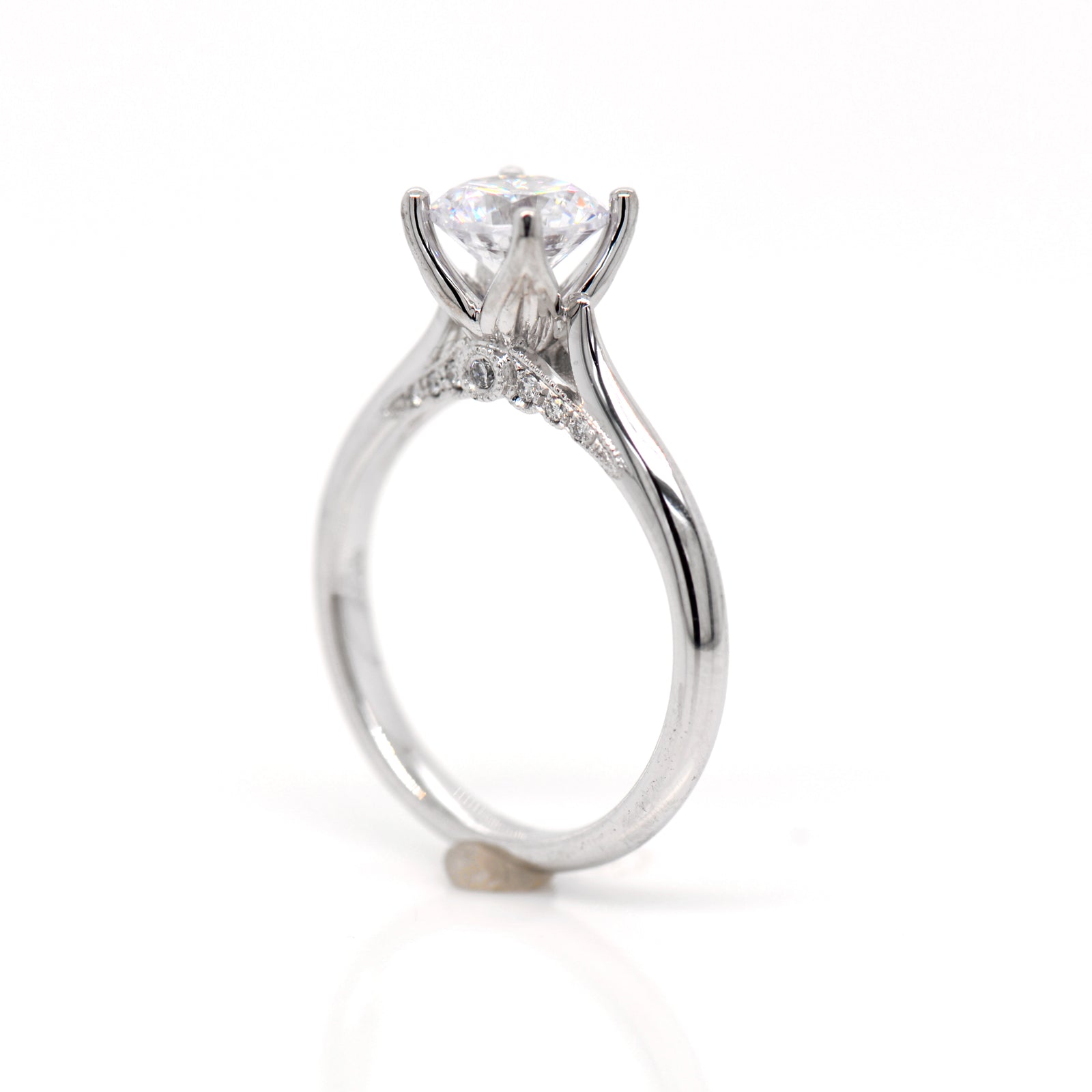 Platinum Diamond Solitaire Engagement Ring