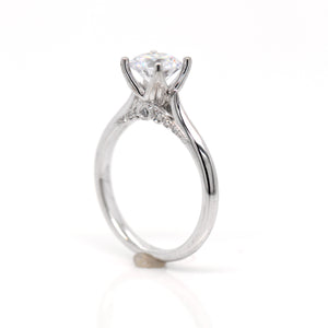 Platinum Diamond Solitaire Engagement Ring