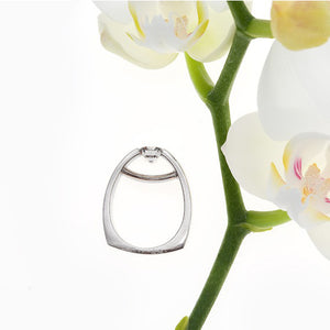 Sakamoto 14K White Gold Engagement Ring