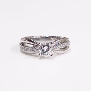 Lazare Kaplan Platinum Diamond Engagement Ring