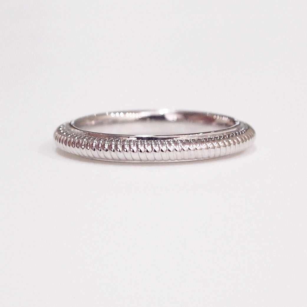 Lazare Kaplan 18K White Gold "Spectrum" Wedding Band