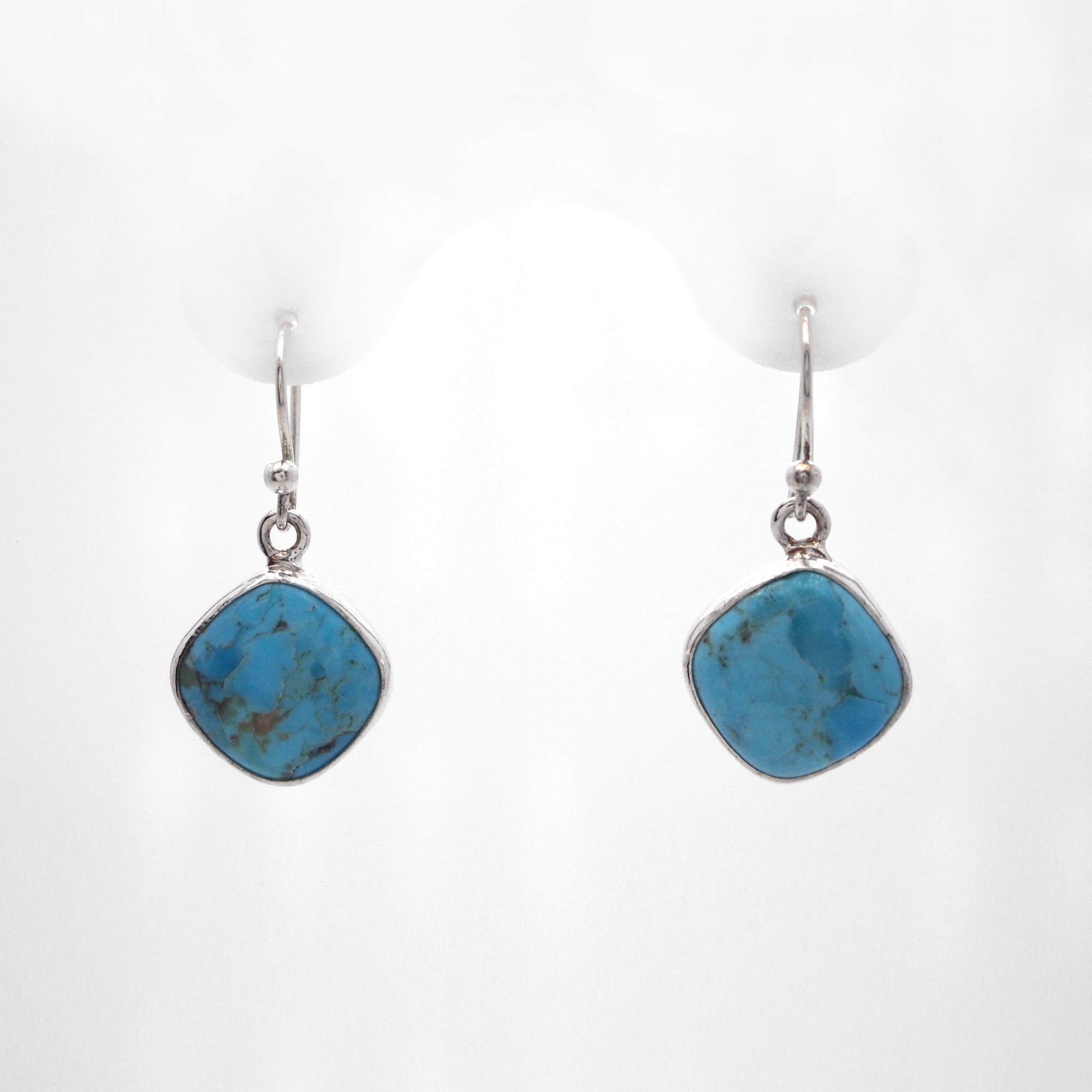 Sterling Silver Turquoise Drop Earrings