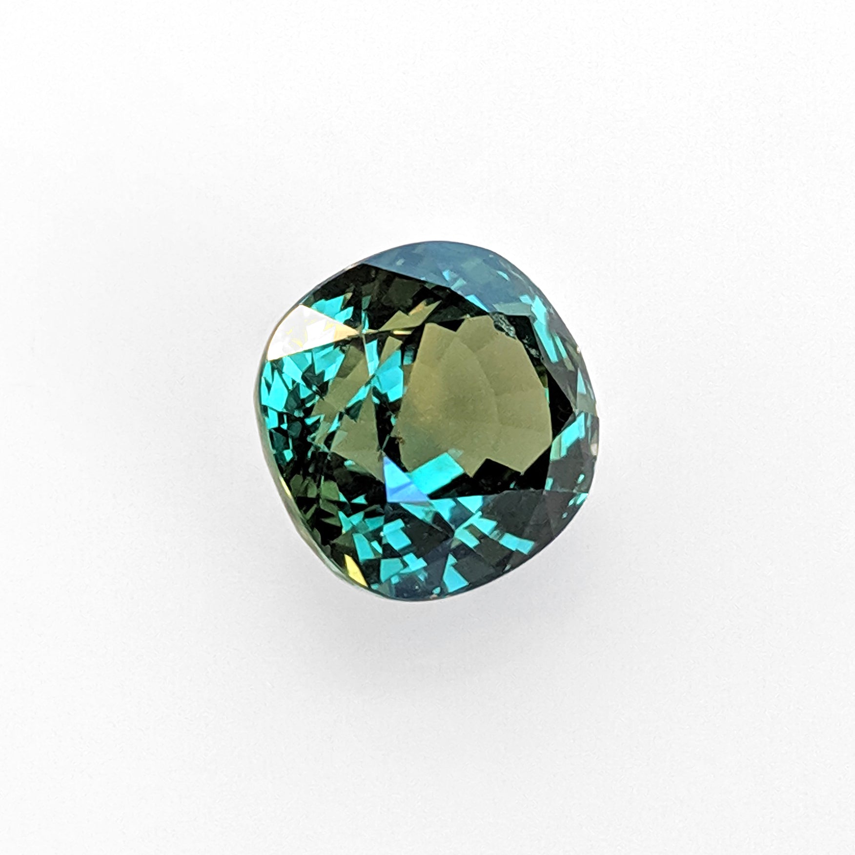 7.13 Carat Green Sapphire