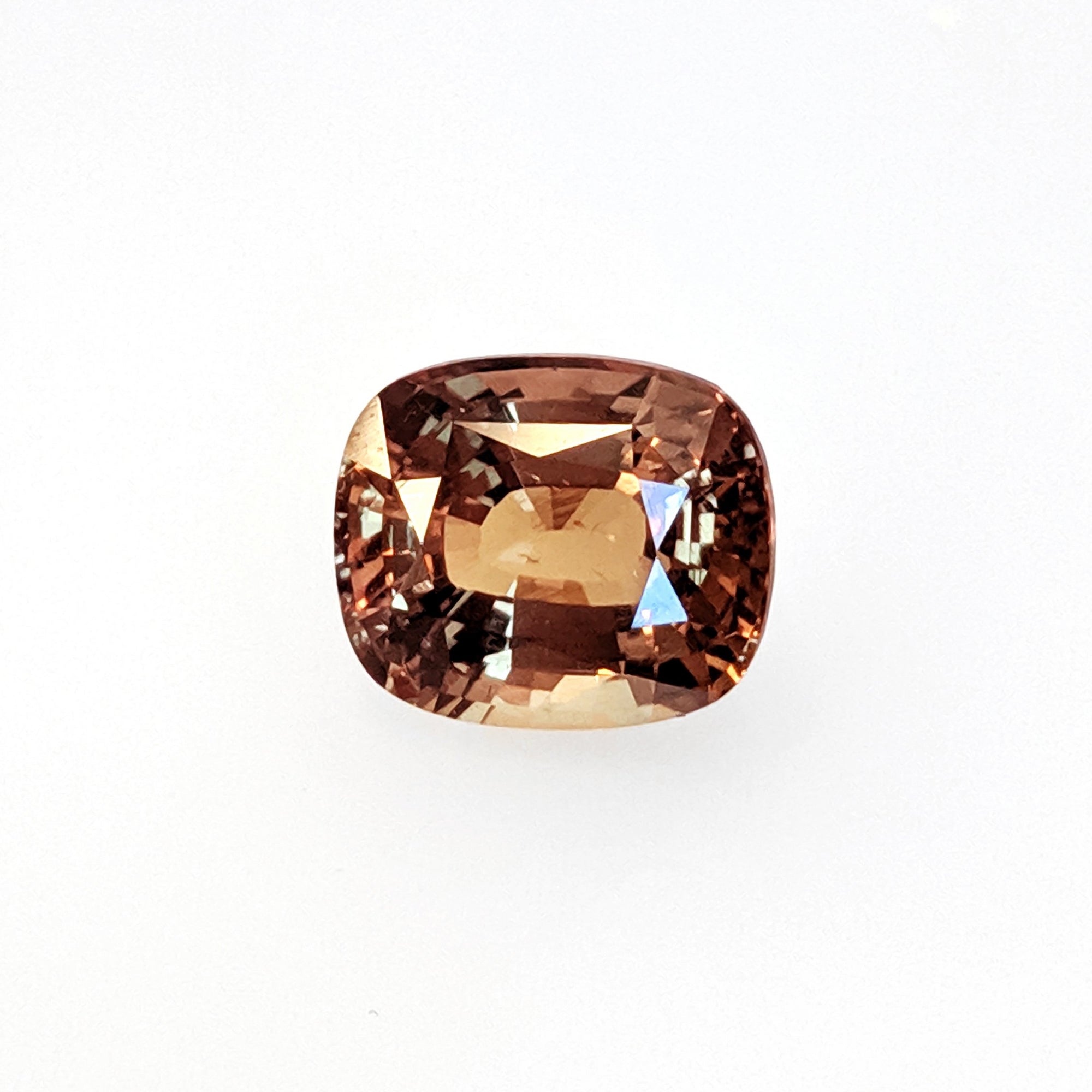 5.95 Carat Brownish-Orange Sapphire