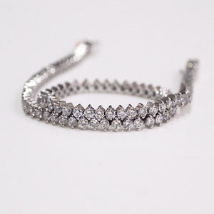 Platinum Diamond Tennis Bracelet