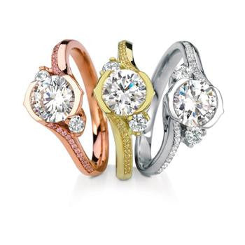 Maevona Lily Bridal Ring